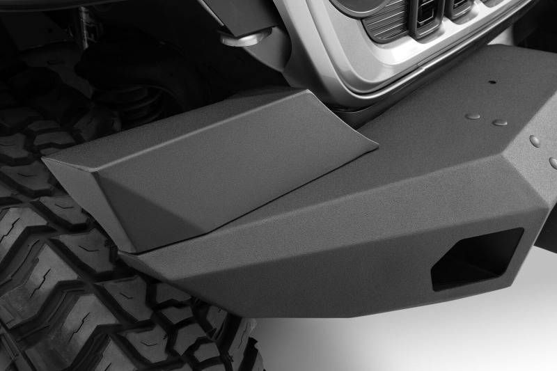 Jeep Wrangler JLU Bumper - Front - Go Rhino - Trailline - Textured Black - `18-`26